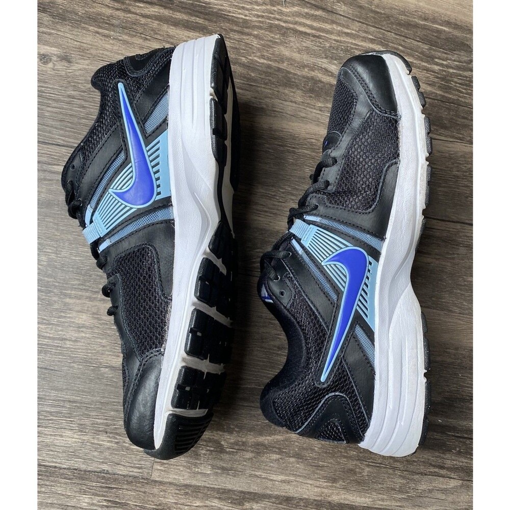 Nike Dart 10 Black Blue Women's Running Shoes Size 8 Sneakers 580428-001 - Picture 4 of 9
